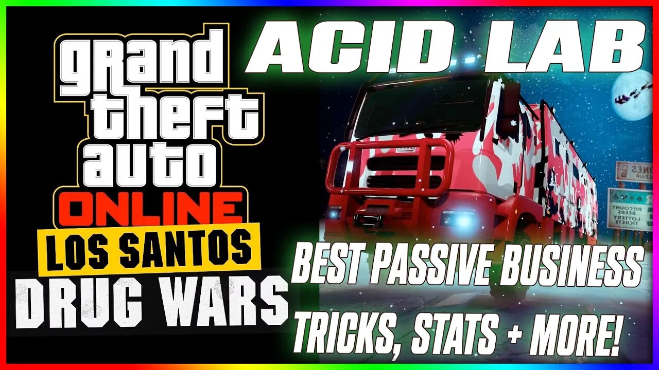 The Efficient Way To Run Your Acid Lab In GTA 5 Online!