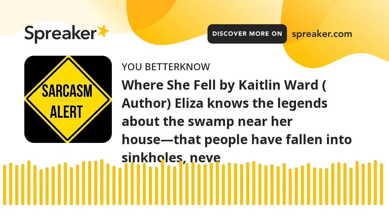 Where She Fell by Kaitlin Ward ( Author) Eliza knows the legends about the swamp near her house—that