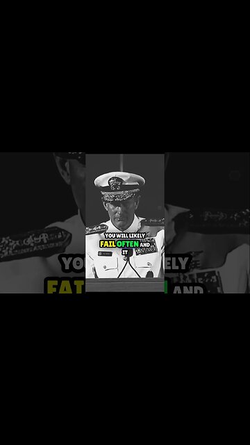 Admiral McRaven Leaves The Audience speechless 😶 #motivation2023