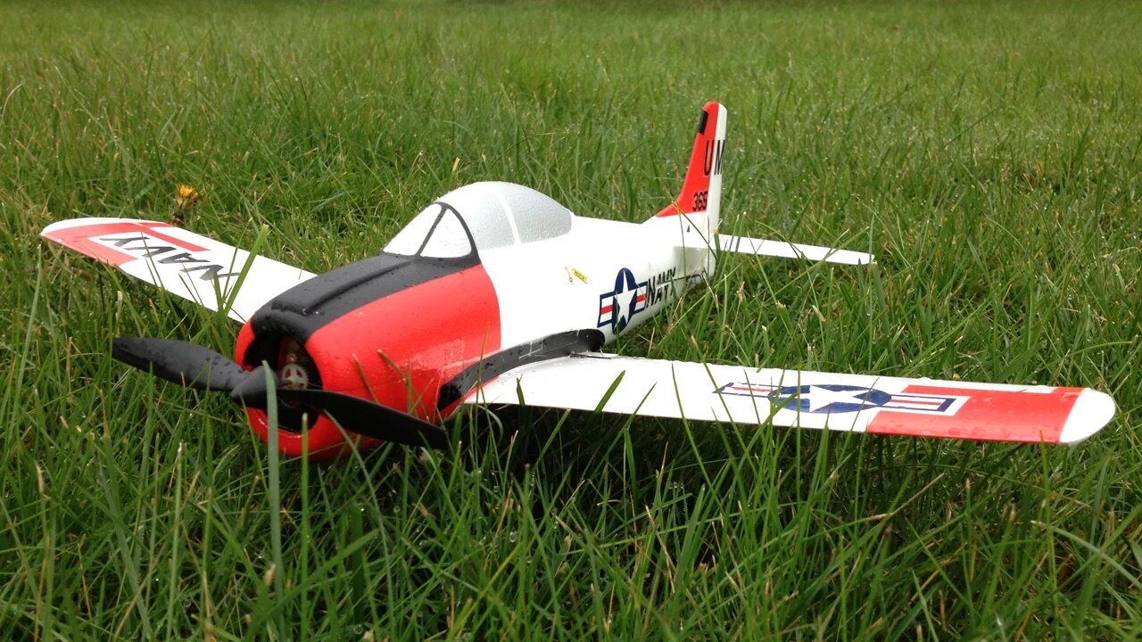 Parkzone Ultra Micro T-28 Trojan BNF Warbird RC Plane Fun