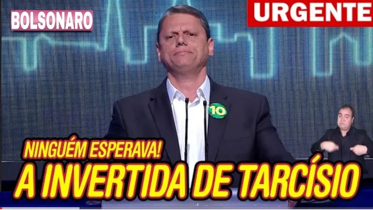 Tarcísio acaba de destruir narrativa ao ser atacado em debate por São Paulo