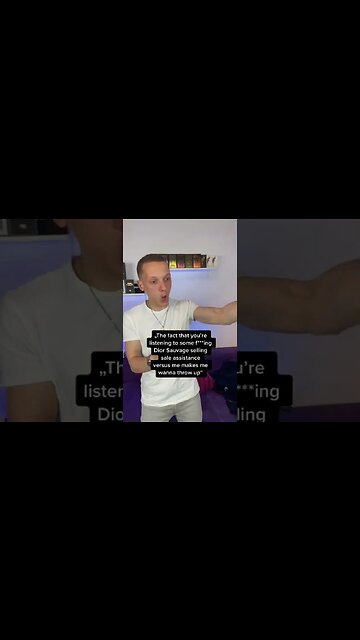 When someone buys Dior Sauvage because of the sales lady