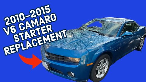 2010-2015 Camaro Starter Replacement