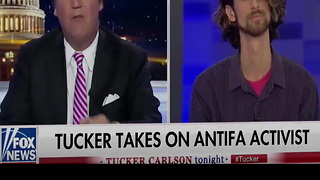 Tucker Carlson Interviews Antifa Professor