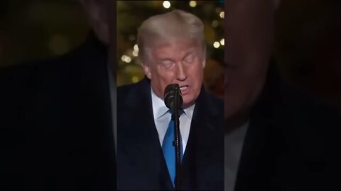 President Trump delivers christmas message
