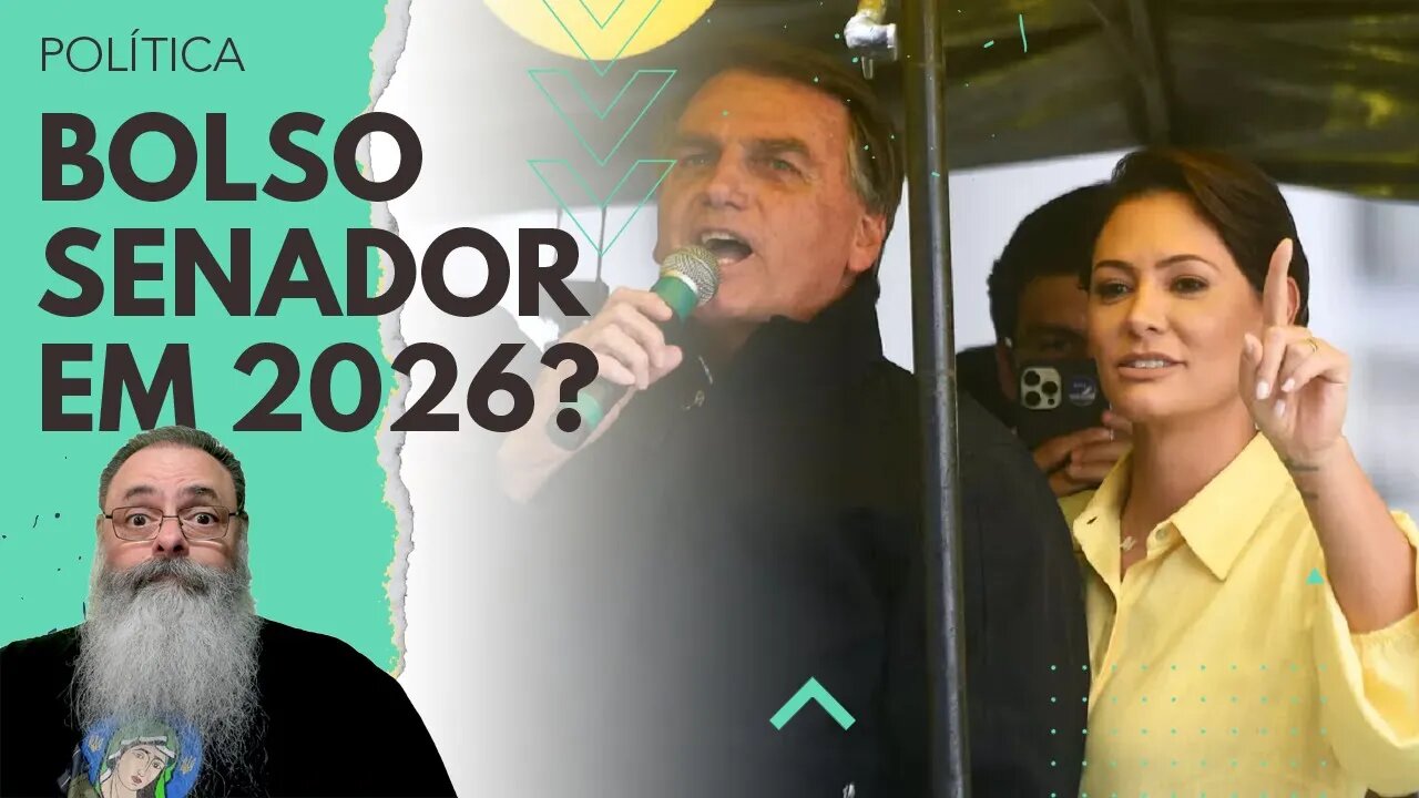 MÍDIA TRADICIONAL vaza BOATO sobre BOLSONARO se CANDIDATAR a SENADOR em 2026, mas pode SER VERDADE?