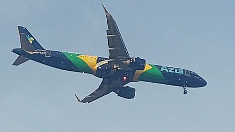 Airbus A321NEO PR-YJE vindo de Campinas para Fortaleza