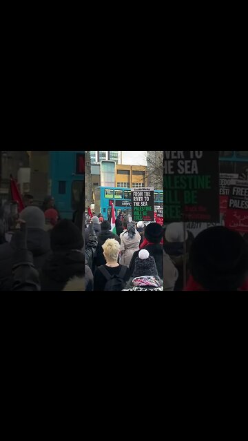 Leeds Pro-Palestinian protest (Dec 2nd 2023) #leeds #protest #gaza #palestine
