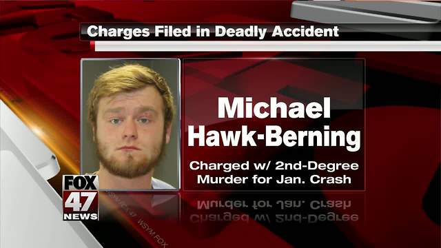 Man charged with murder for deadly car accident in Ingham County