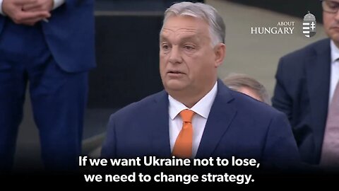 PM Orbán: If we want Ukraine not to lose, we need to change strategy
