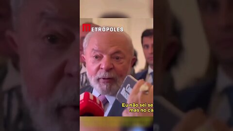 Lula diz que entregadores trabalham de fraldão