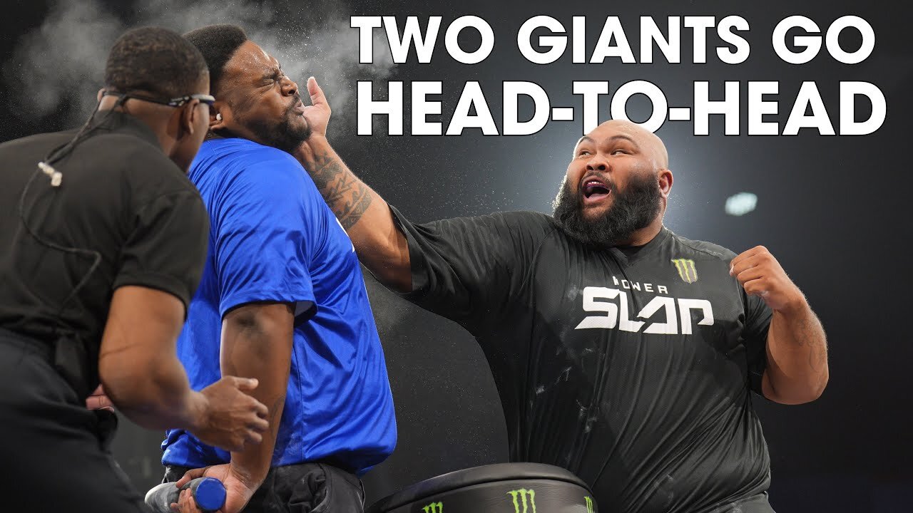 Two Giants Go Head-to-Head | Da Hawaiian Hitman vs Eviahn Scott Power Slap 7 Full Match #1