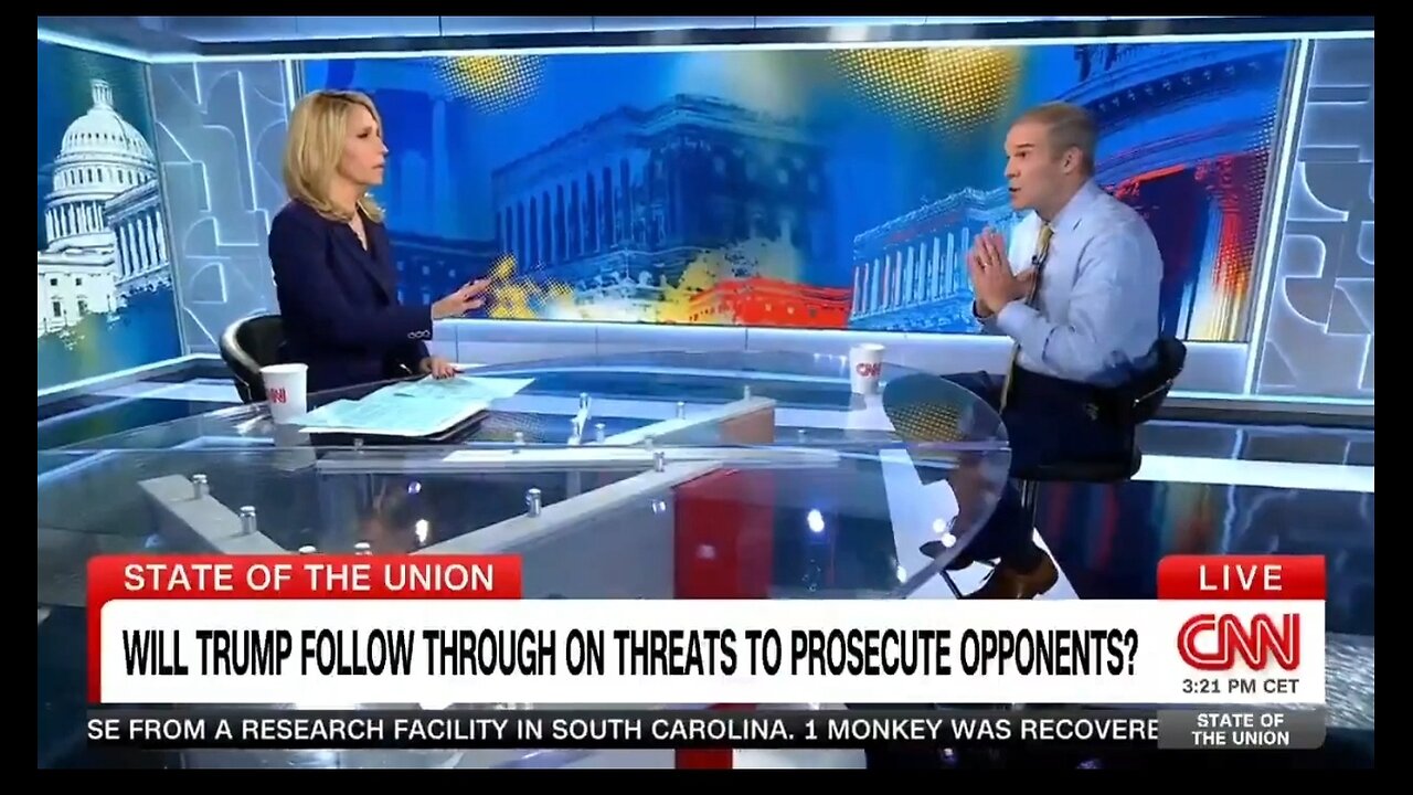 Rep Jim Jordan Battles CNN Host Over The Weaponization Of Government