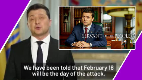 Ukraine ACTOR President Says Wednesday Is The Day / Hugo Talks #Russia