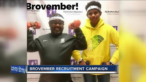 Big Brother's, Big Sister's Brovember Recruitment Campaign