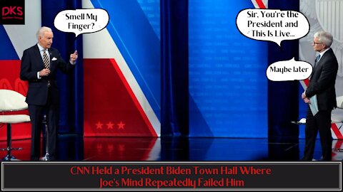 CNN Held a President Biden Town Hall Where Joe's Mind Repeatedly Failed Him