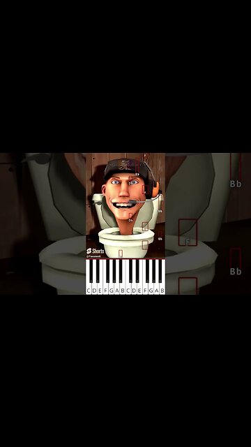 tf2 but it skibidi toilet meme 3 (@mediexcalibur2012shorts) - Octave Piano Tutorial