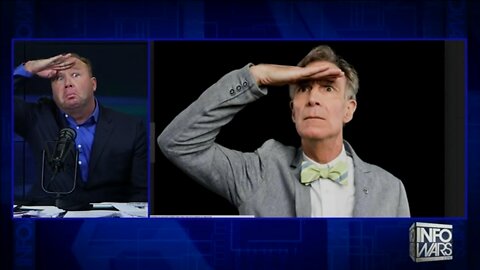 Alex Jones Impersonates Bill Nye