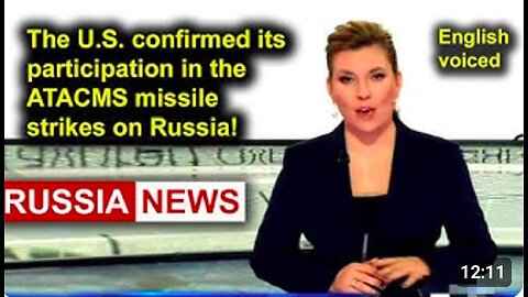 The U.S. confirmed its participation in the ATACMS missile strikes on Russia!