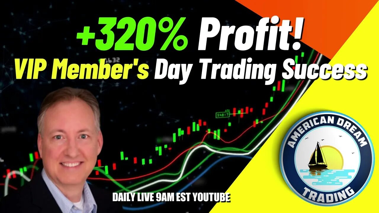 Unbelievable Day Trading Success - VIP Member's Make +320% Profit!