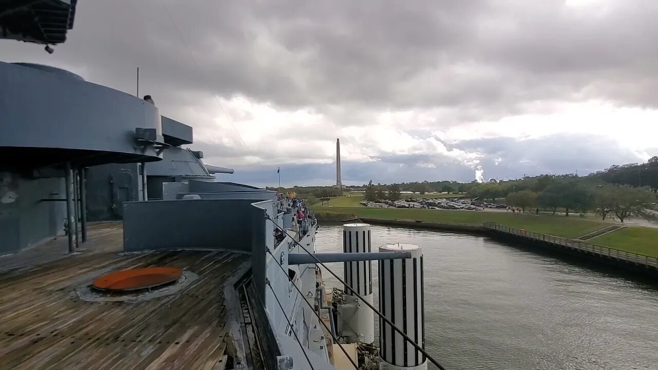 SUPER STRUCTURE OF THE BATTLESHIP TEXAS