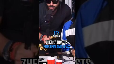 💥Zherka Roast Einstein and Jews 💀@JonZherka @FreshFitMiami #shorts