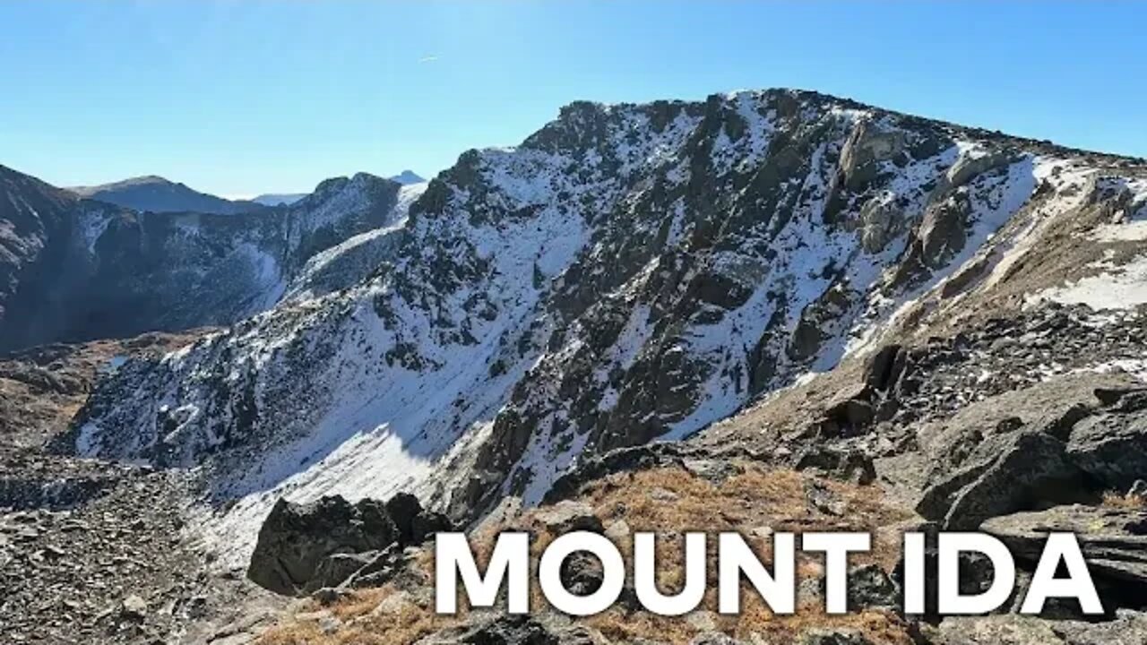 Mount Ida - Rocky Mountain National Park