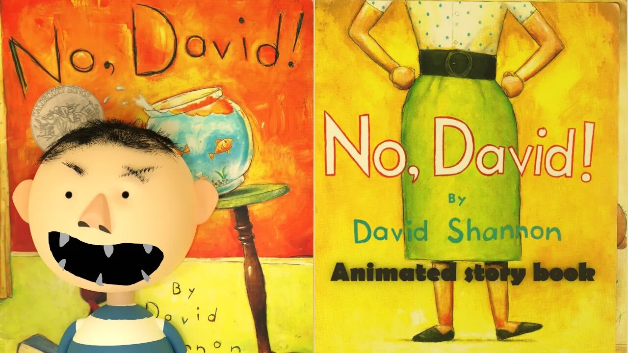 NO DAVID! By David Shannon, Animated storybook!