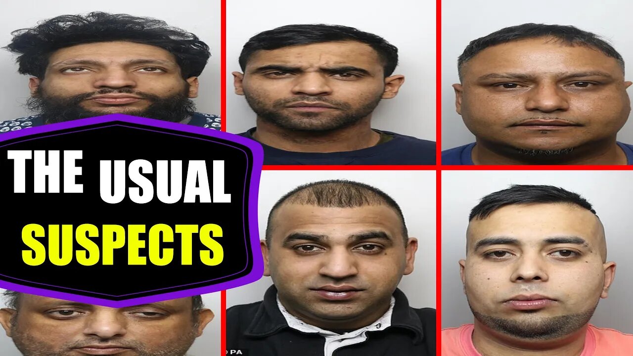 Multiple Grooming Gang Scum With Strong English Names Locked Up