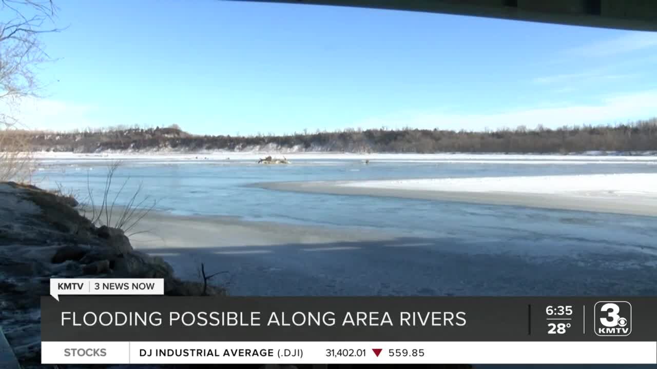 Flooding possible along area rivers