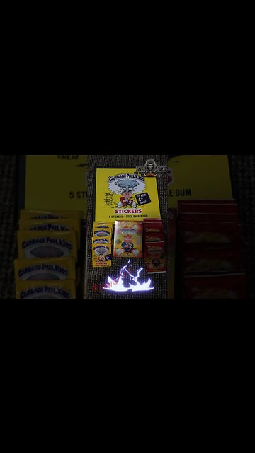 Garbage Pail Kids Opening