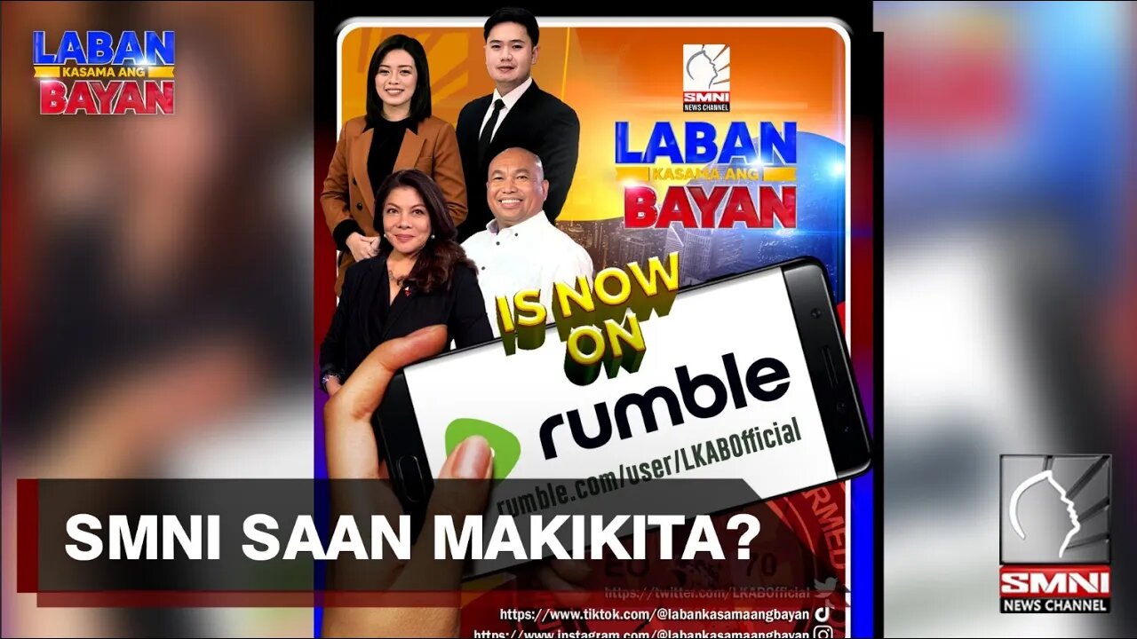 ALAMIN | Mga bagong page at channel ng SMNI, saan makikita?
