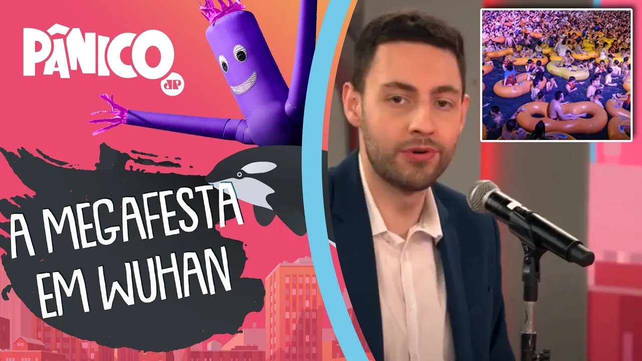Vitor Brown comenta MEGA FESTA em Wuhan, na CHINA
