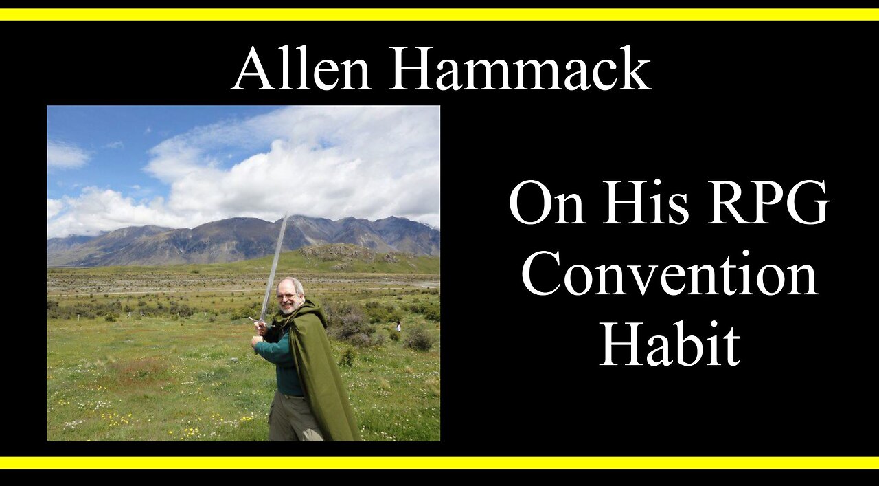 Allen Hammack On His RPG Convention Habit (Interview Excerpts)