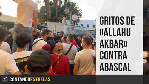 Gritos de «Allahu Akbar» contra Abascal