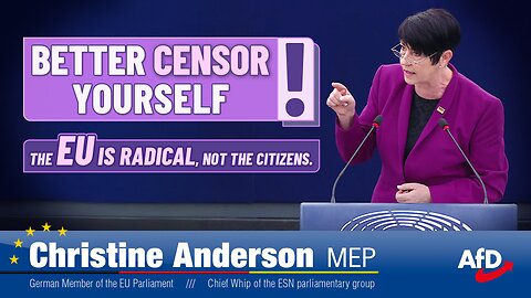 EU - Better censor yourself!