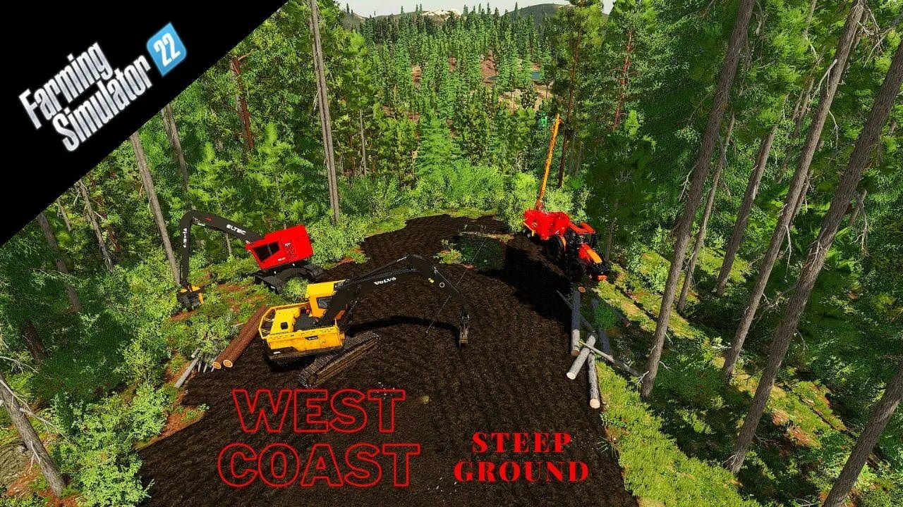 🔴 LIVE | Farming Simulator 22 | Logging Silver Run Day 601 west coast style