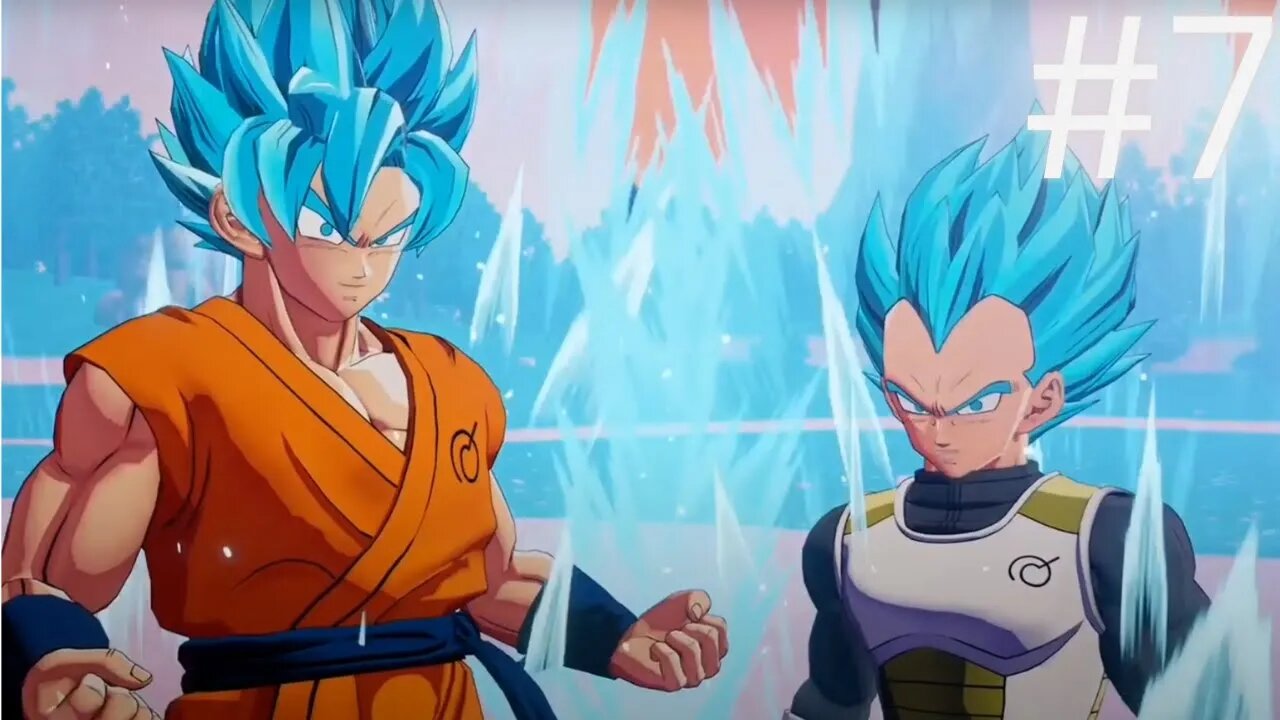 Goku and Vegeta Become Super Saiyan Blue! - Part 7