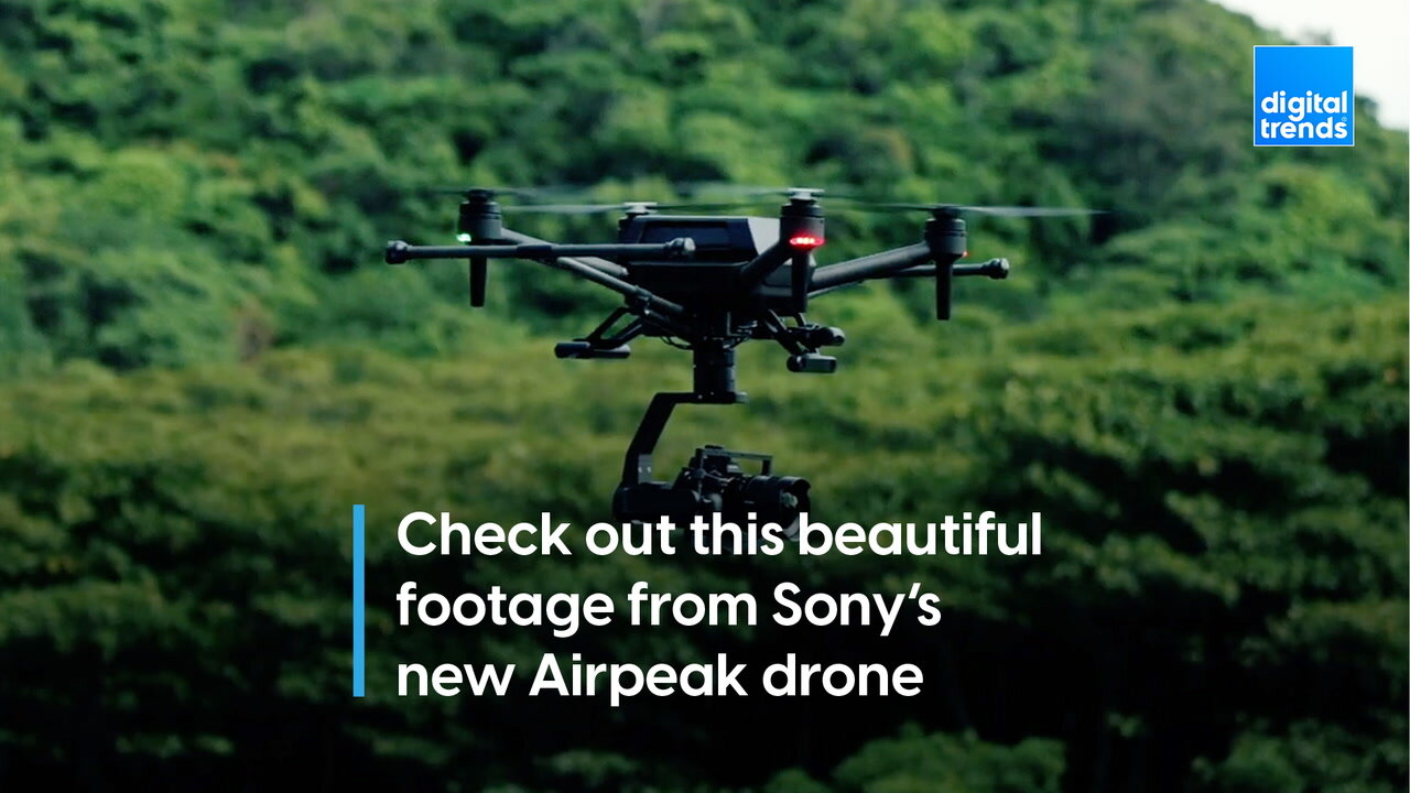 Check out this beautiful footage from Sony's Airpeak drone