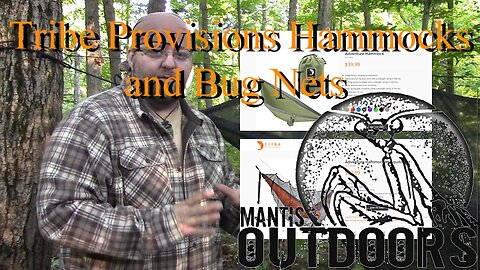 Tribe Provisions Hammock and Bug Net -Mantis Outdoors