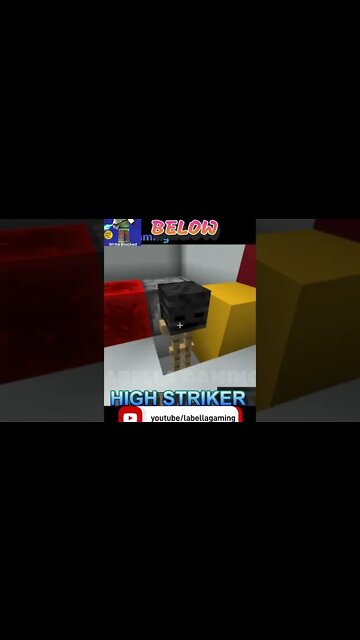 Minecraft: High Striker Carnival Game