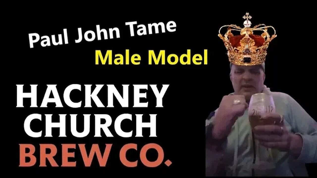 Paul John Tame on the Catwalk for Hackney Church Brew Co. Male Model LOL 25% Discount Code