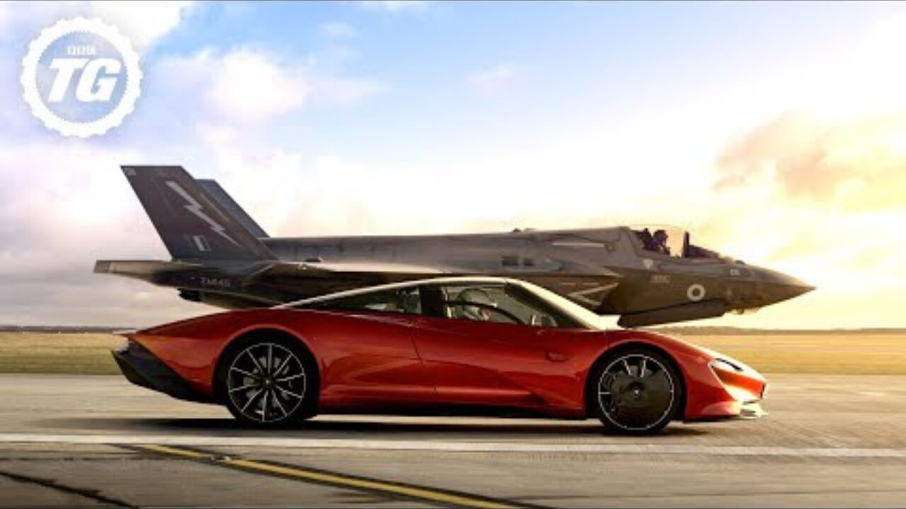 FULL FILM: McLaren Speedtail vs F35 Fighter Jet | Top Gear