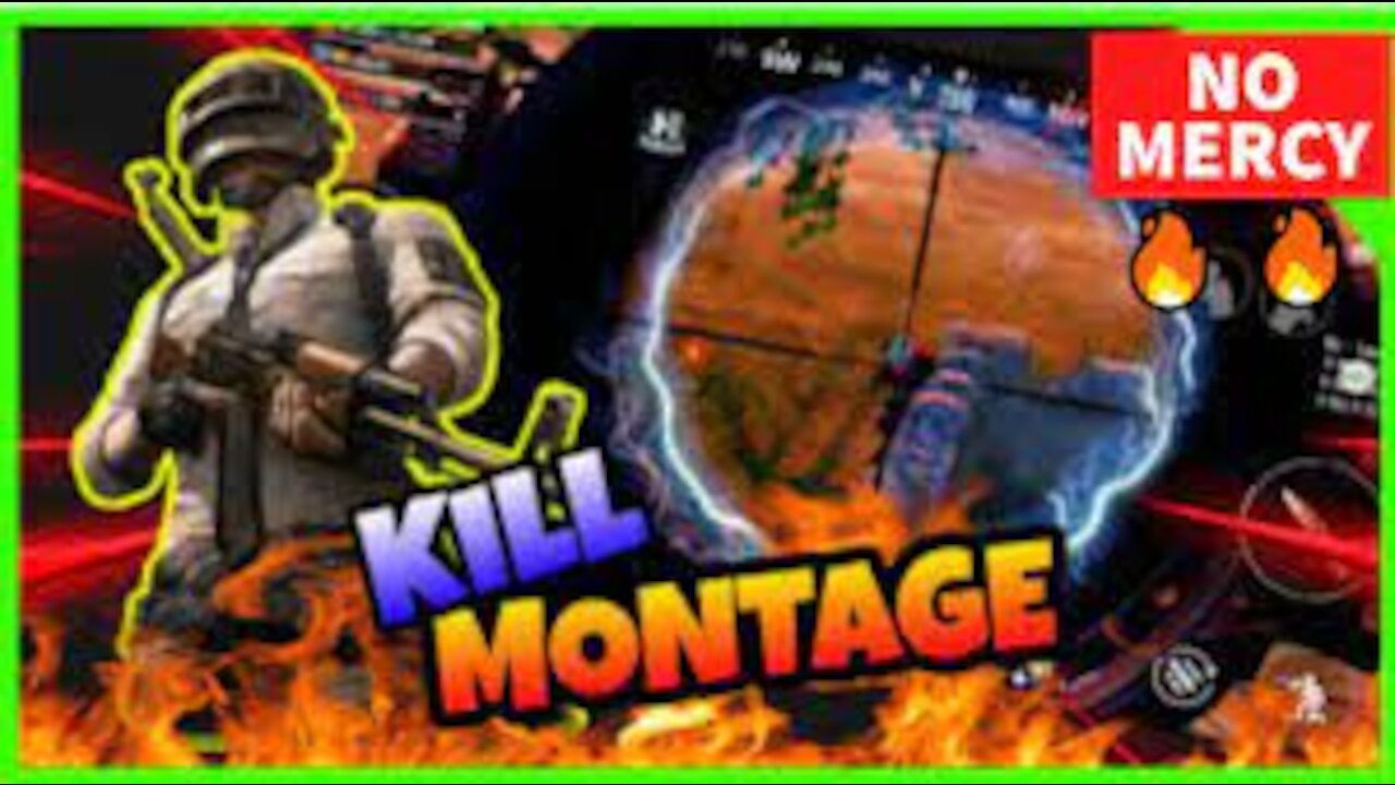 PUBG MOBILE KILL MONTAGE | NO MERCY | FUNNY CLIPS😂😂