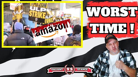 Amazon goes on STRIKE, 6 days before Christmas!