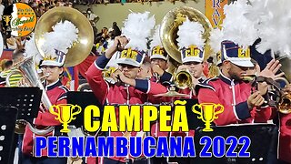 BANDA MARCIAL DE CRIATIVIDADE MUSICAL 2022 NA ETAPA FINAL DA XIV COPA PERNAMBUCANA DE BANDAS 2022