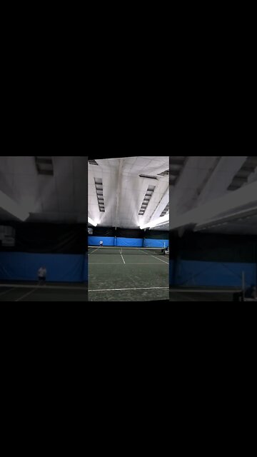 serve and aproach then volley #atp #shortvideo #sports #tennis