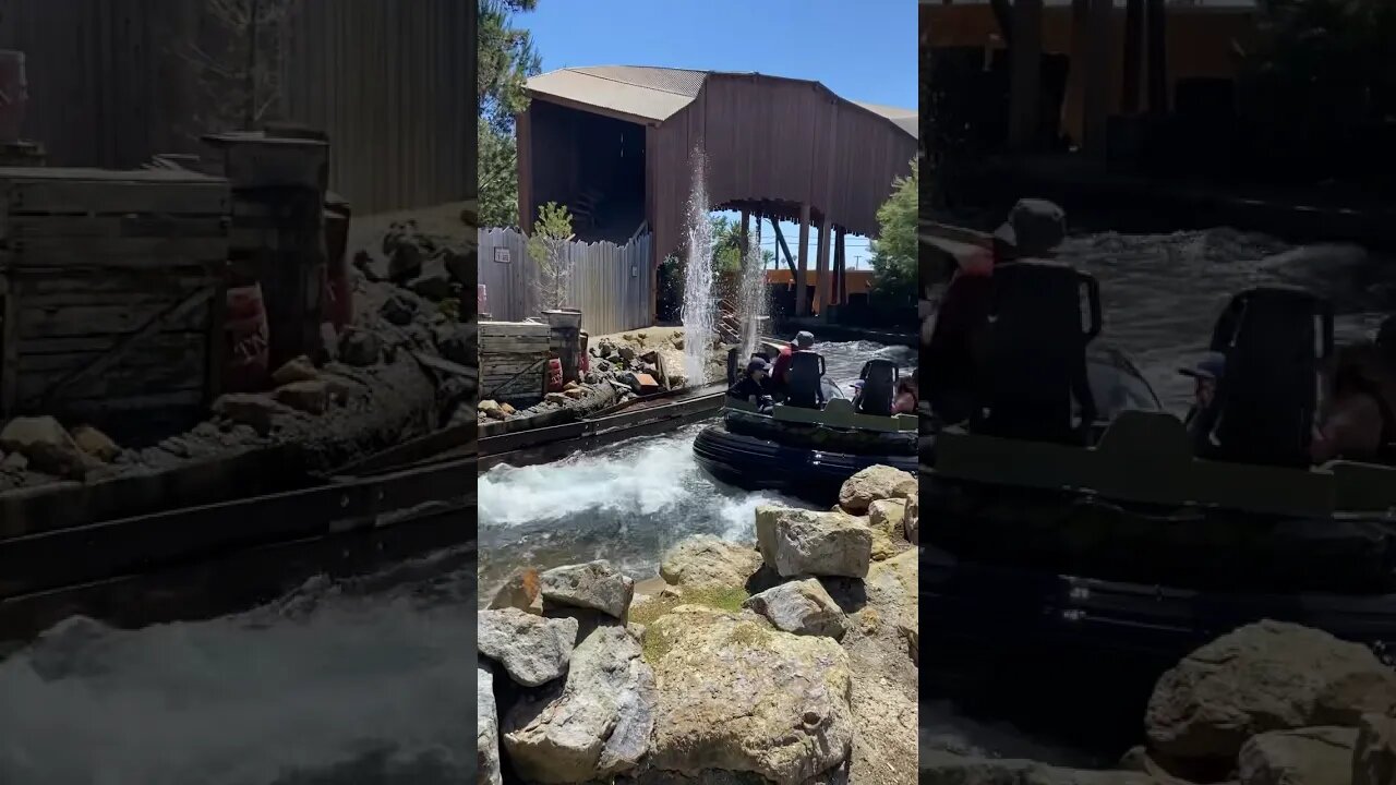 Calico River Rapids at Knott’s. #knottsberryfarm #rapids