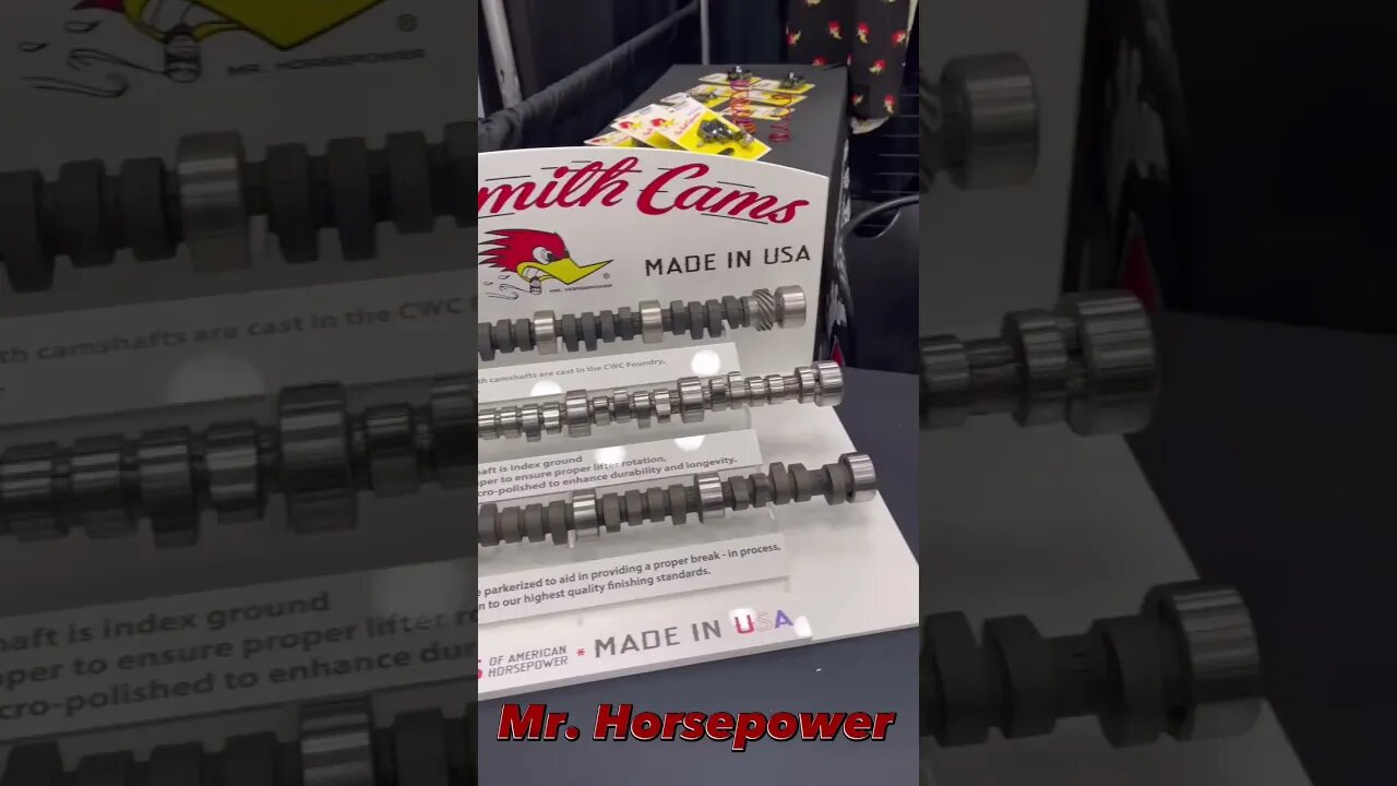 Clay Smith Cams at PRI, Mr. Horsepower! #shorts