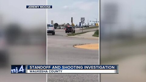 Two people in custody in I-94/Hwy 67 standoff and shooting